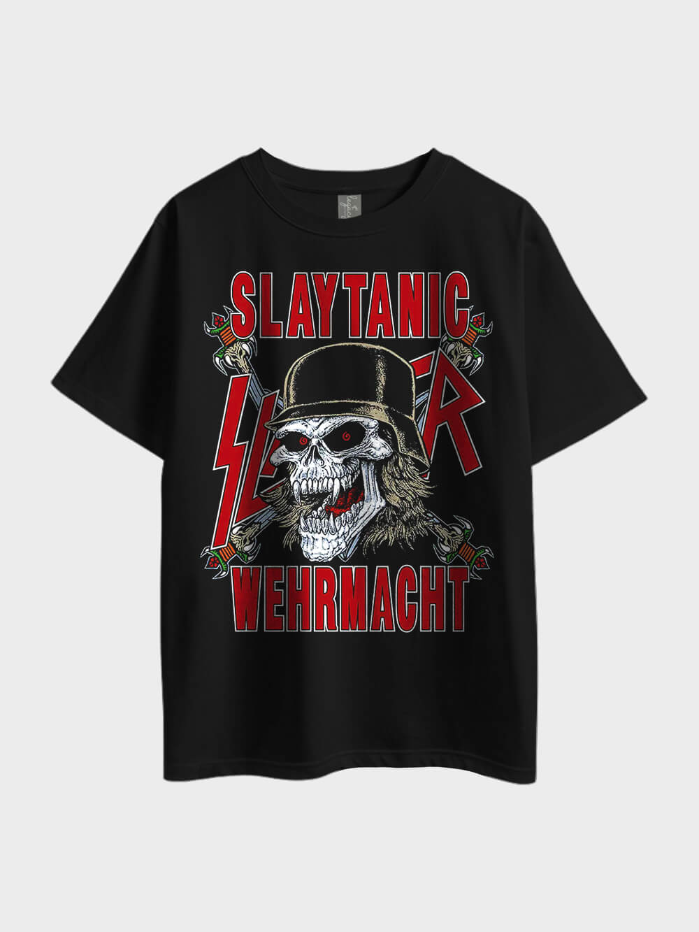 Slayer Slaytanic Wehrmacht Metal Oversized Men&