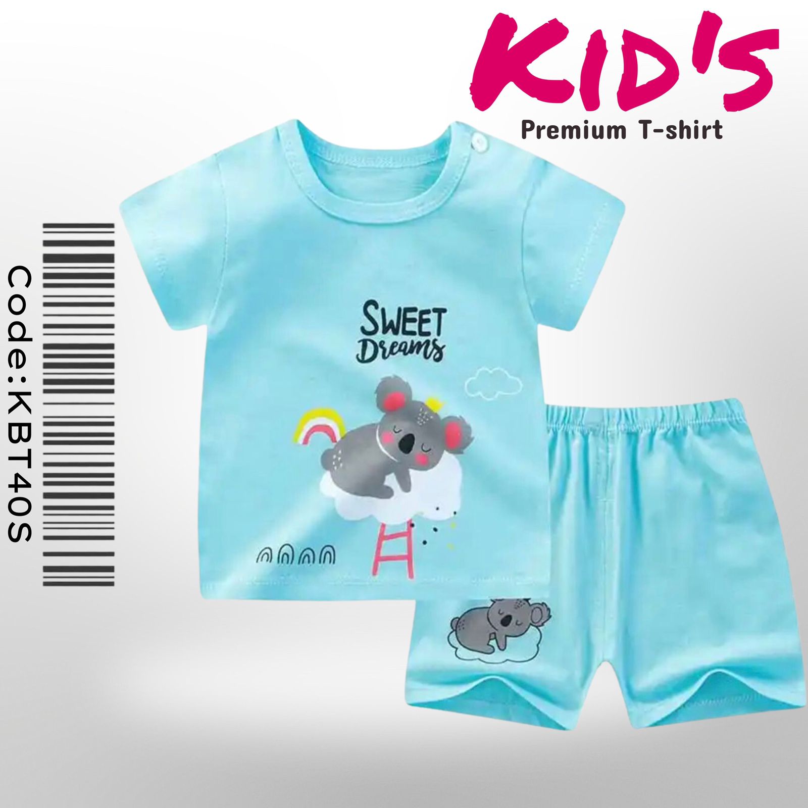 Sleeping Baby T-shirt Set For Baby Boys and Girls Legacy Boutiques Legacy Boutiques