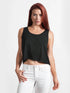 Sleeveless crop tank top for summer wear Legacy Boutiques Legacy Boutiques