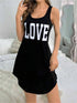 Sleeveless Nighty Love Printed Legacy Boutiques Legacy Boutiques