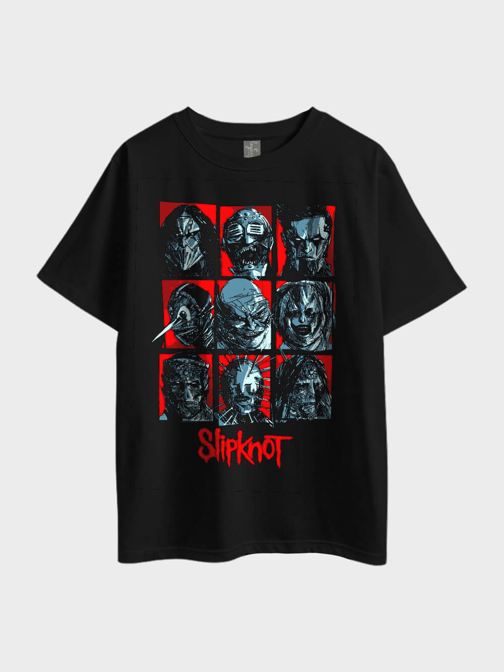 Slipknot Rock Metalcore Oversized Men&