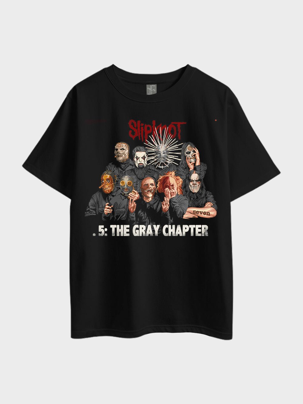 Slipknot The Gray Chapter Printed Rock Metal Oversized Mens T-shirt Legacy Boutiques Dhaka Legacy Boutiques Legacy Boutiques