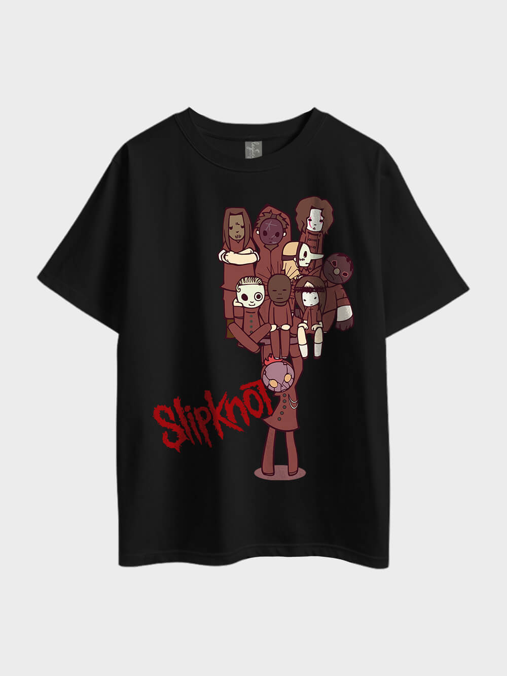 Slipknot The Rock Band Metalcore Oversized Men&