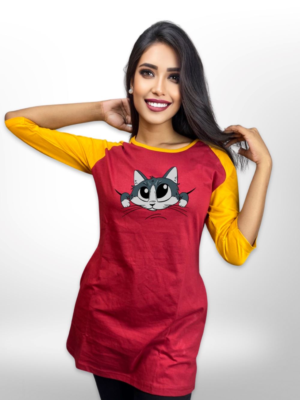 Soft &amp; Comfortable Long T-shirt For Women&