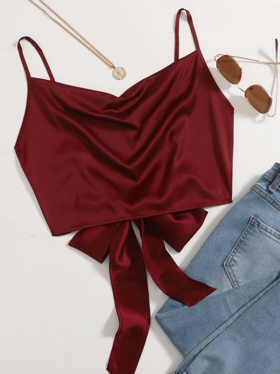 Solid backless crop top Legacy Boutiques Legacy Boutiques