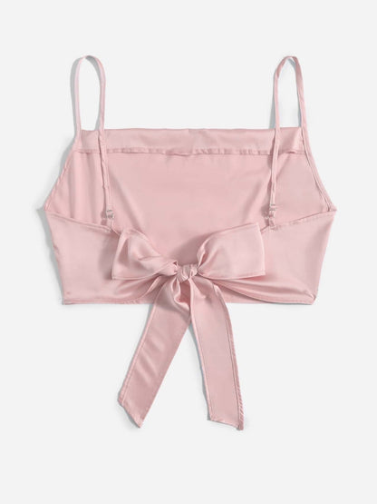Solid backless crop top Legacy Boutiques Legacy Boutiques