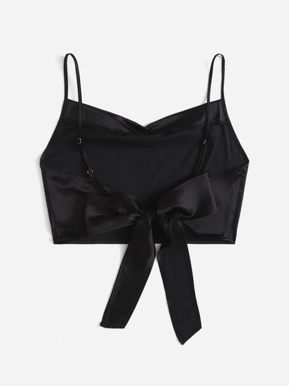 Solid backless crop top Legacy Boutiques Legacy Boutiques