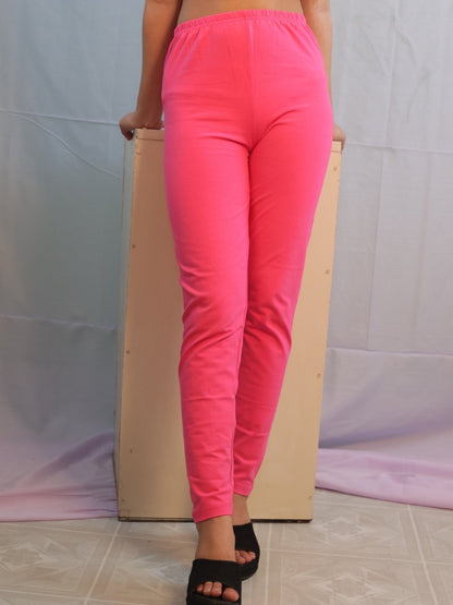 Solid Skinny Tils In Pink Color For Women&