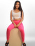 Solid Skinny Tils In Pink Color For Women&