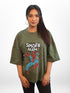 SPIDER - MAN: JUST YOUR FRIENDLY NEIGHBOURHOOD Graphic Printed Womens Drop Shoulder T-shirt Legacy Boutiques Dhaka Legacy Boutiques Legacy Boutiques