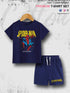 SpiderMan Crime Fighter Kids Casual 6 Month To 6 Year Summer Time T-shirt Set Legacy Boutiques Legacy Boutiques