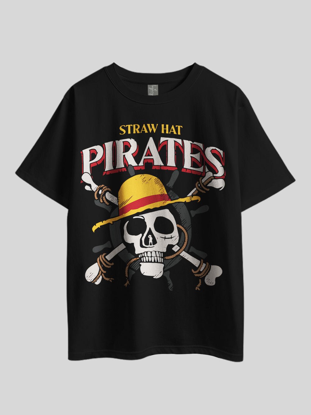 STRAW HAT PIRATES Graphic Printed Drop Shoulder T-shirt Legacy Boutiques Dhaka Legacy Boutiques Legacy Boutiques