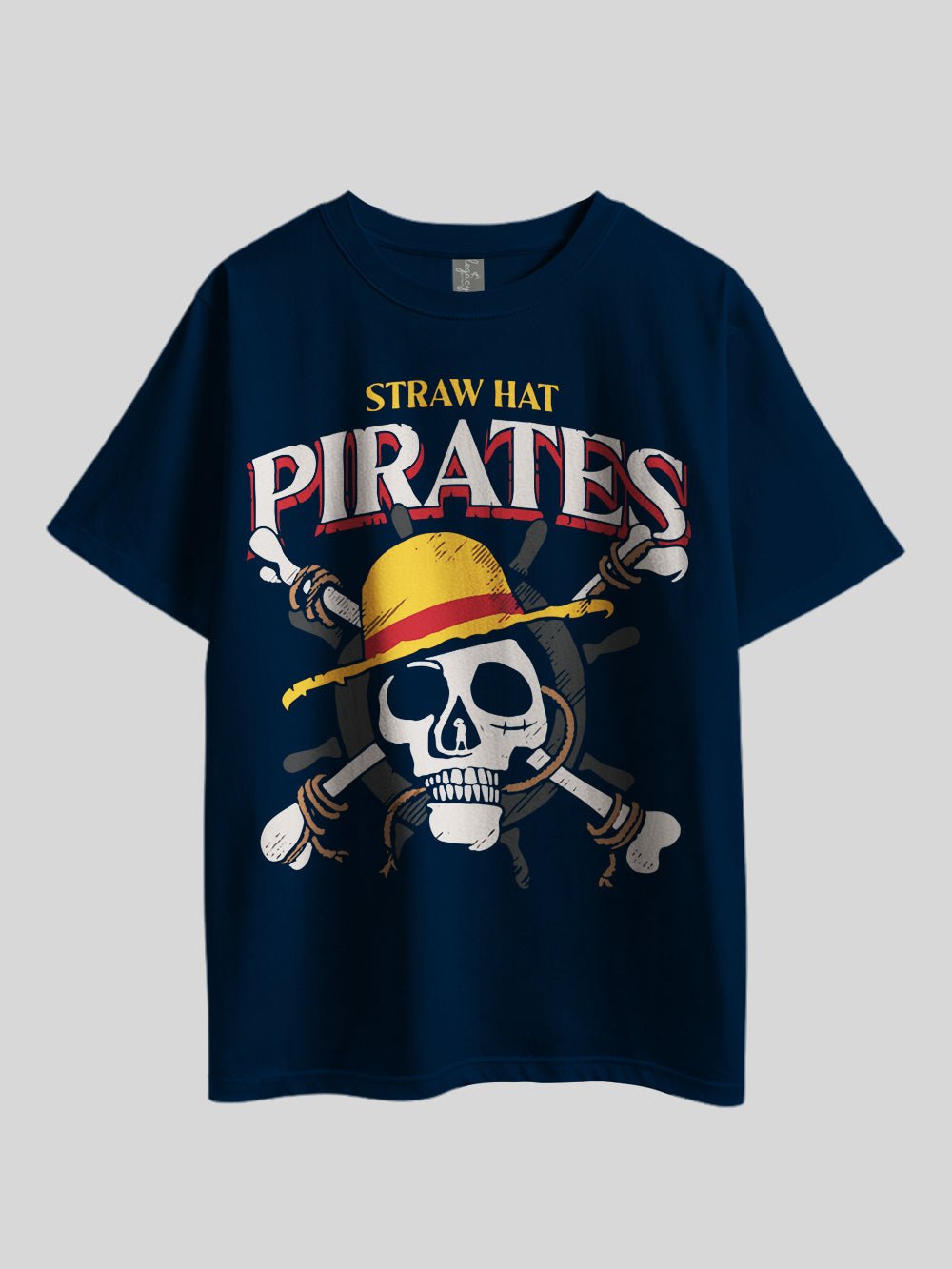 STRAW HAT PIRATES Graphic Printed Drop Shoulder T-shirt Legacy Boutiques Dhaka Legacy Boutiques Legacy Boutiques