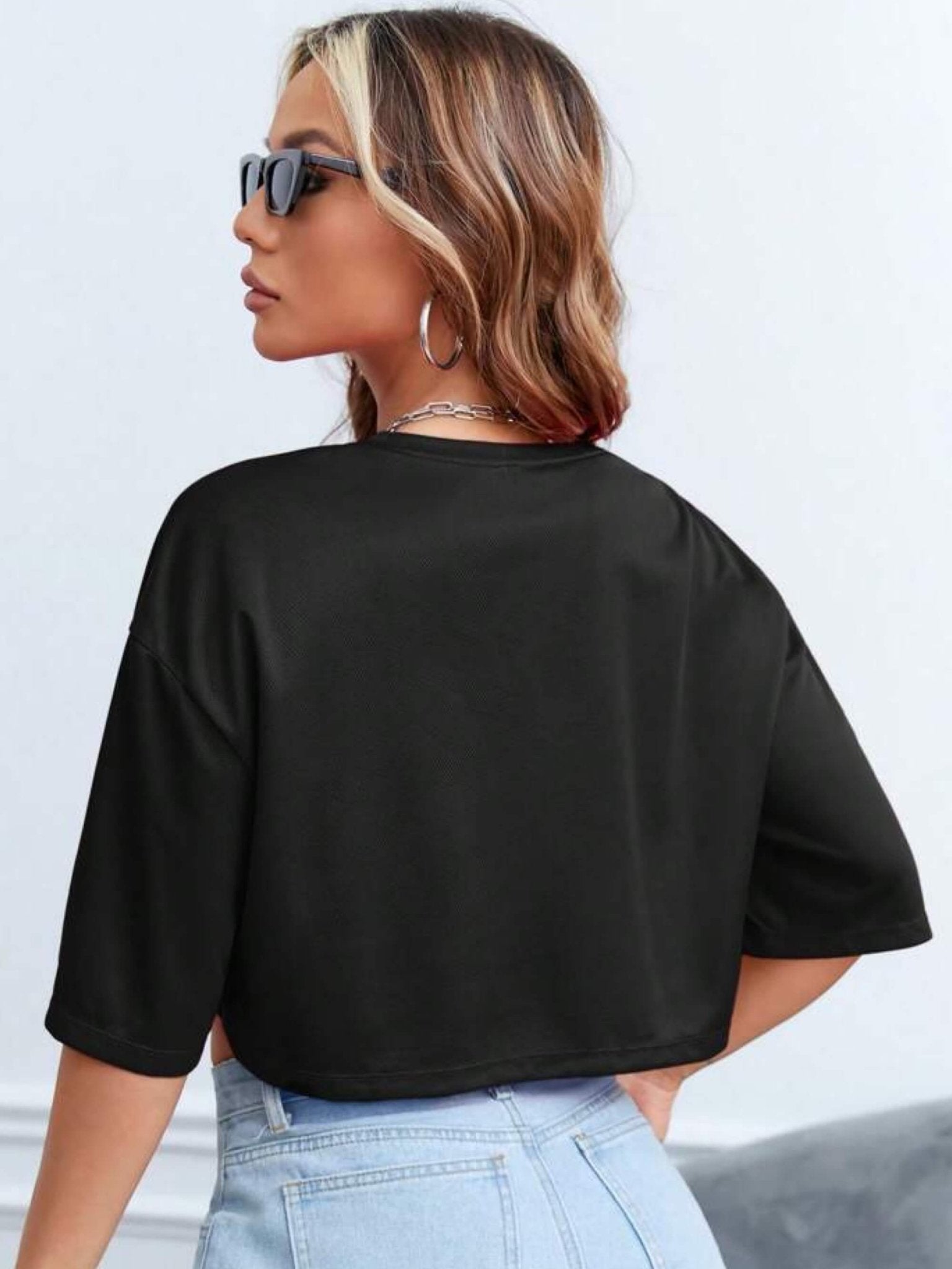 stylish crop top California printed Legacy Boutiques Legacy Boutiques