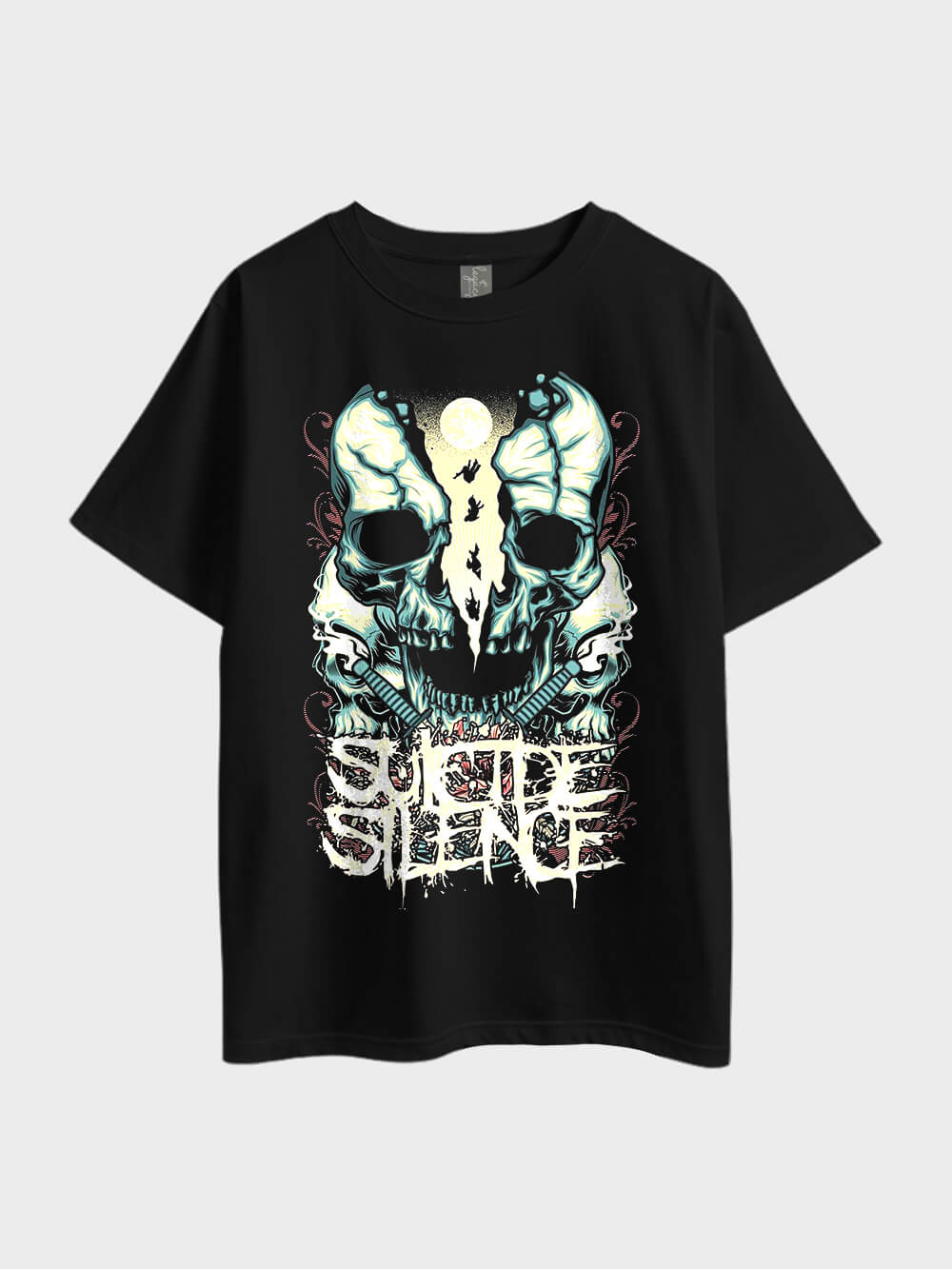 Suicide Silence Metal Oversized Mens Premium Quality In Cheapest Price Tee Only At Legacy Boutiques BD Legacy Boutiques Legacy Boutiques