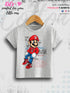 Super Boy Mario Printed 1 To 11 Year Kids Boys Casual T-Shirt In Cheapest Price Only In Dhaka Legacy Boutiques Legacy Boutiques