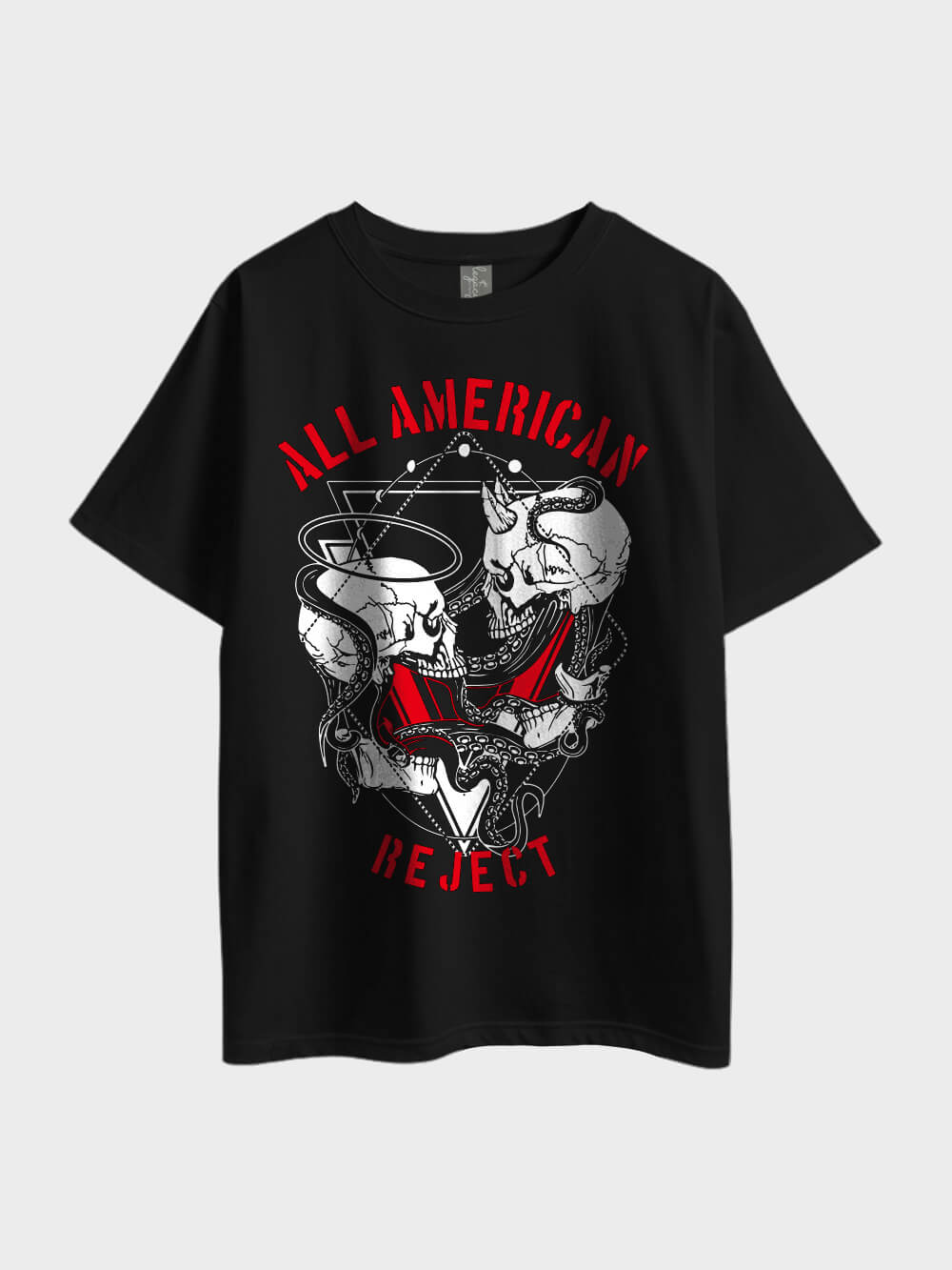 The All American Rejects Rock Band Metal Oversized Men&