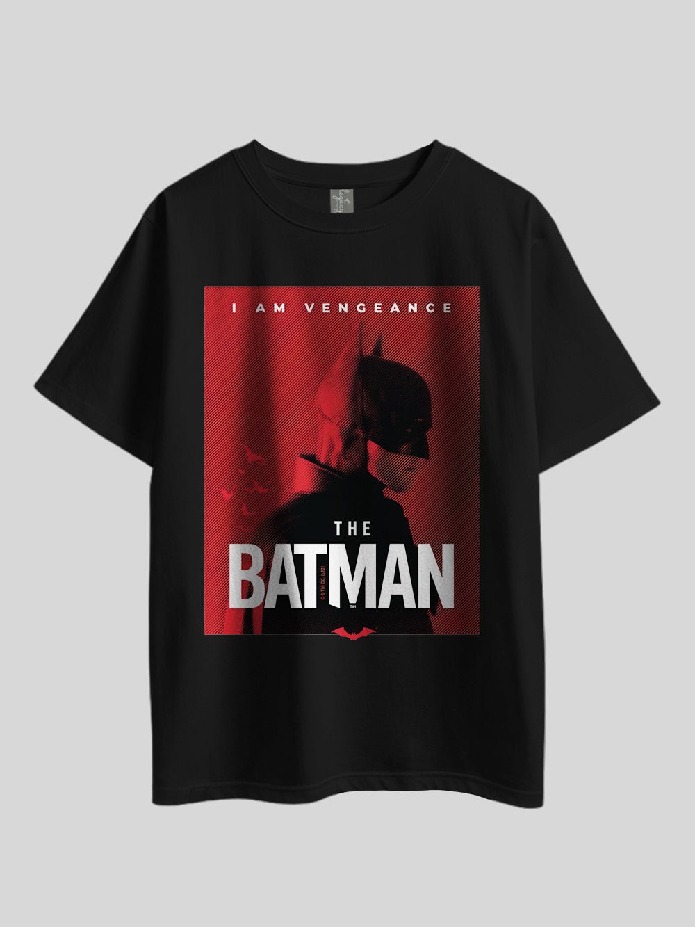 THE BATMAN I AM VENGEANCE" Graphic Printed Drop Shoulder T-shirt Legacy Boutiques Dhaka Legacy Boutiques Legacy Boutiques