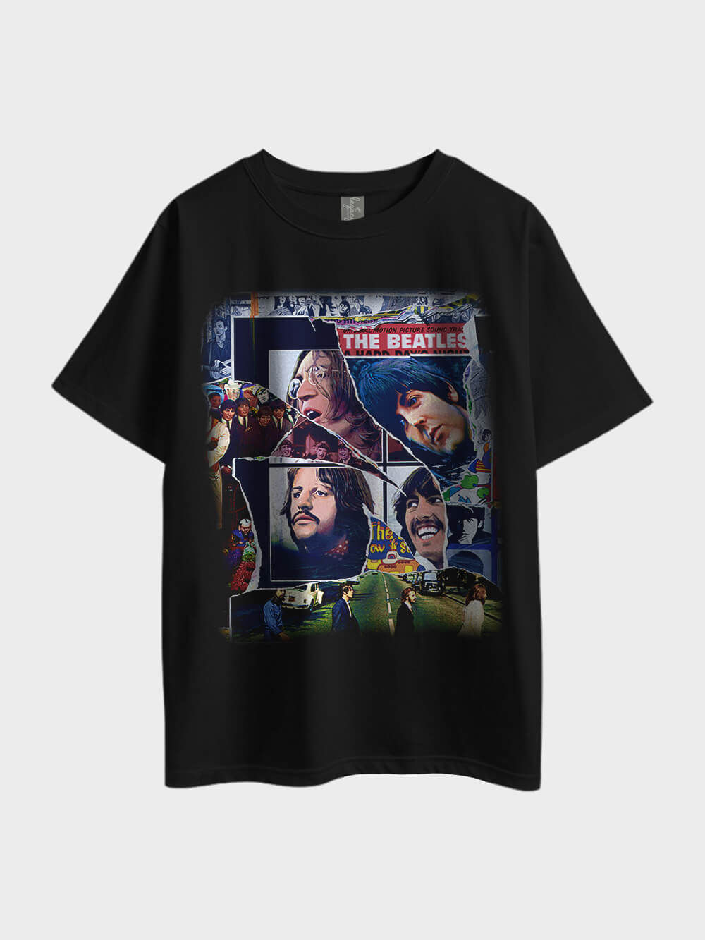 The Beatles Rock Band Metal Oversized Men&