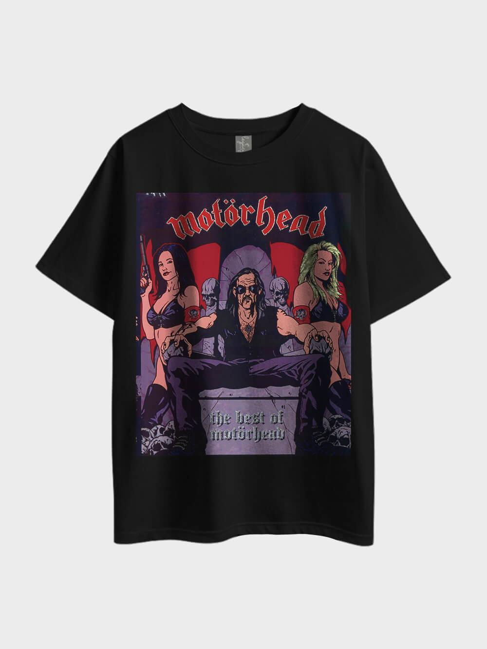The Best Of Motorhead Printed Oversized Metal Mens Cheapest Tee At Legacy Boutiques BD Legacy Boutiques Legacy Boutiques