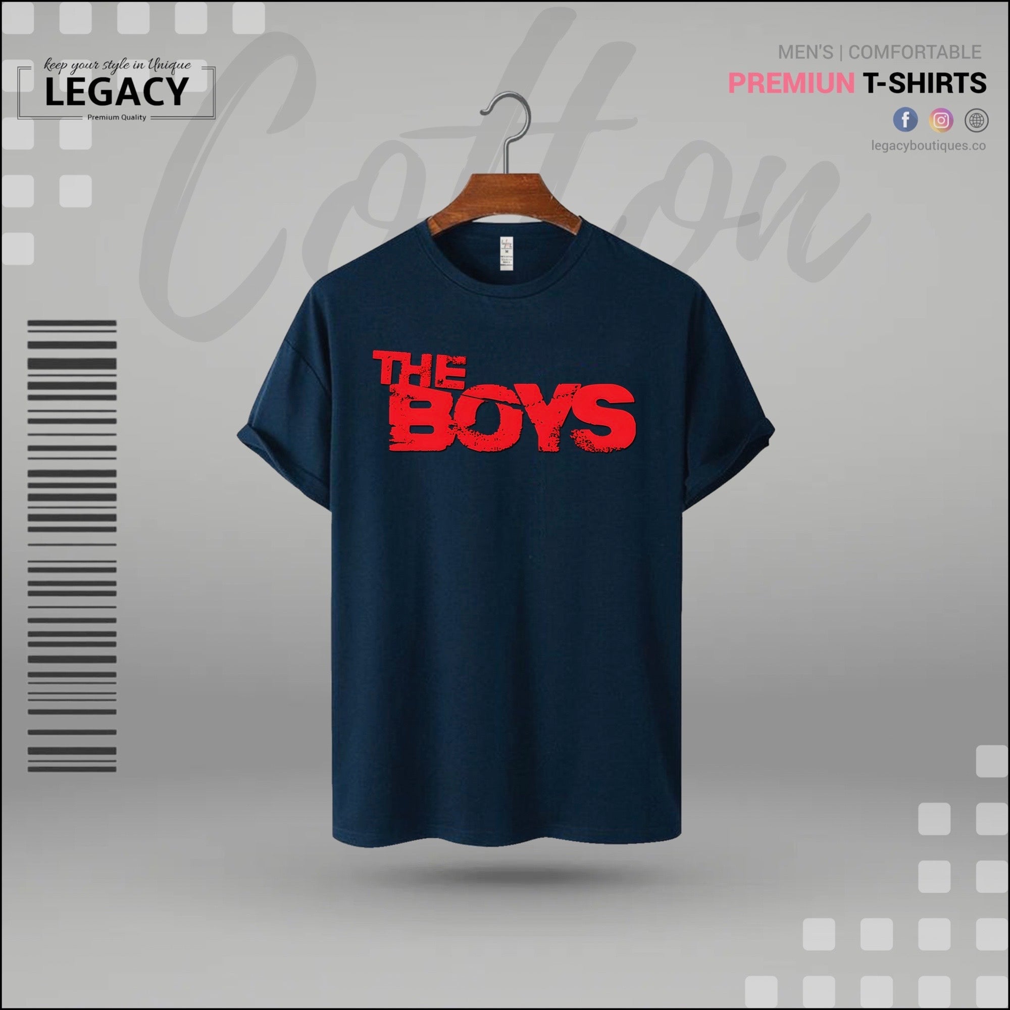 The Boys Men Premium Designer Edition T Shirt | Legacy Boutiques Dhaka Legacy Boutiques Legacy Boutiques