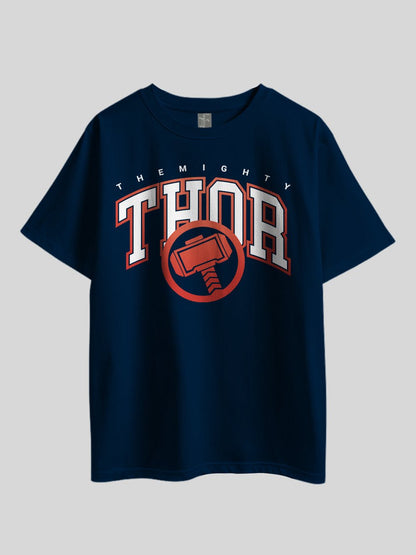 THE MIGHTY THOR Printed Drop Shoulder T-shirt Legacy Boutiques Bangladesh Legacy Boutiques Legacy Boutiques