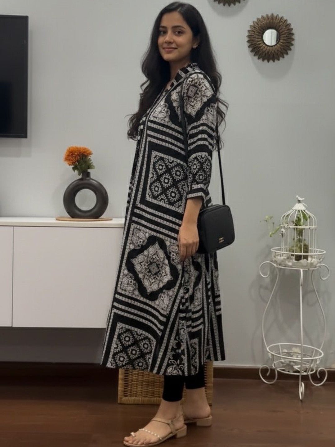 The Monochrome Kaleidoscope Dress Legacy Boutiques Legacy Boutiques