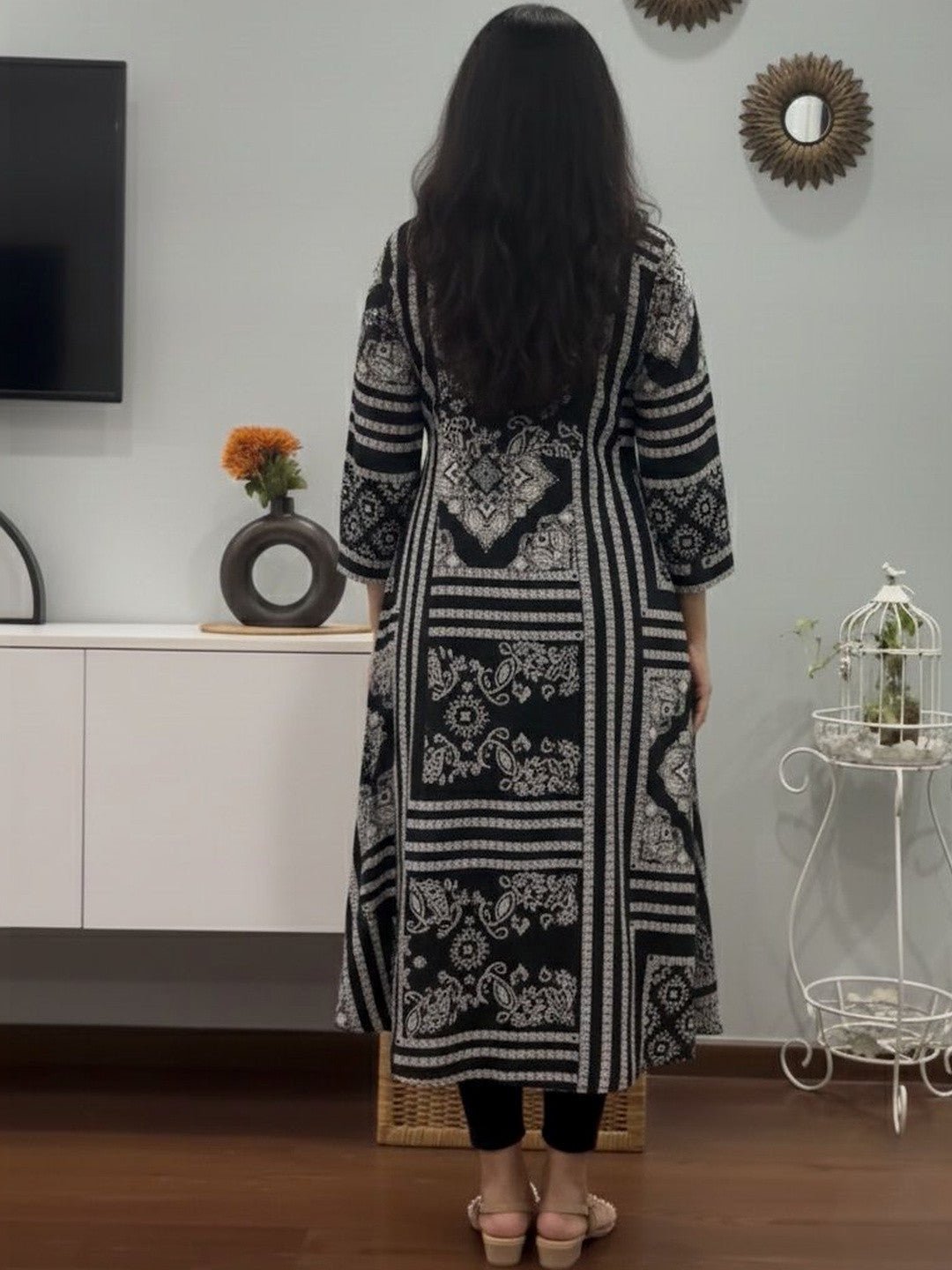 The Monochrome Kaleidoscope Dress Legacy Boutiques Legacy Boutiques