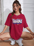 THE SOULED STORE Printed Womens Drop Shoulder T-shirt Legacy Boutiques Dhaka Legacy Boutiques Legacy Boutiques