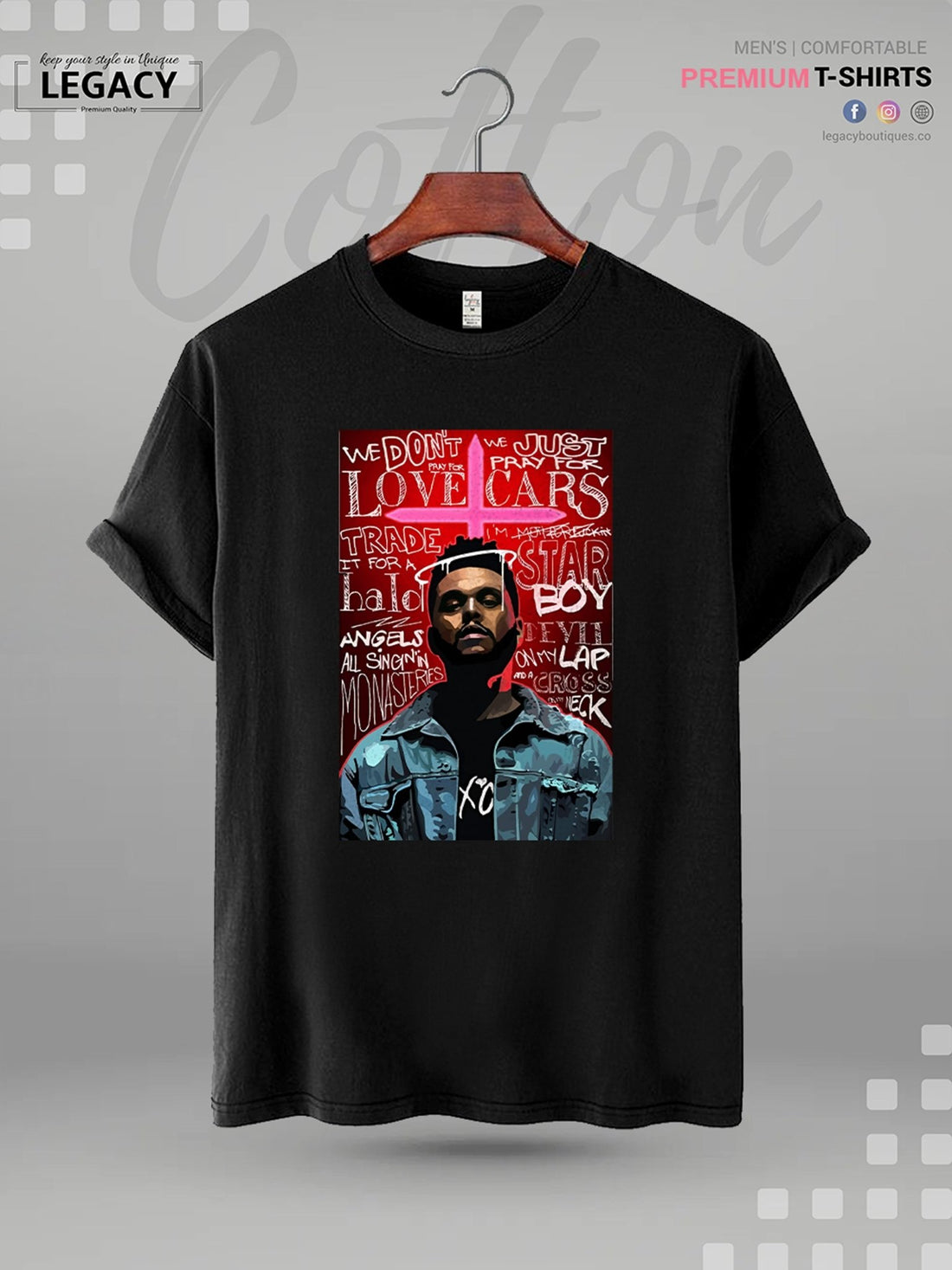 The Weeknd Starboy Printed Men&
