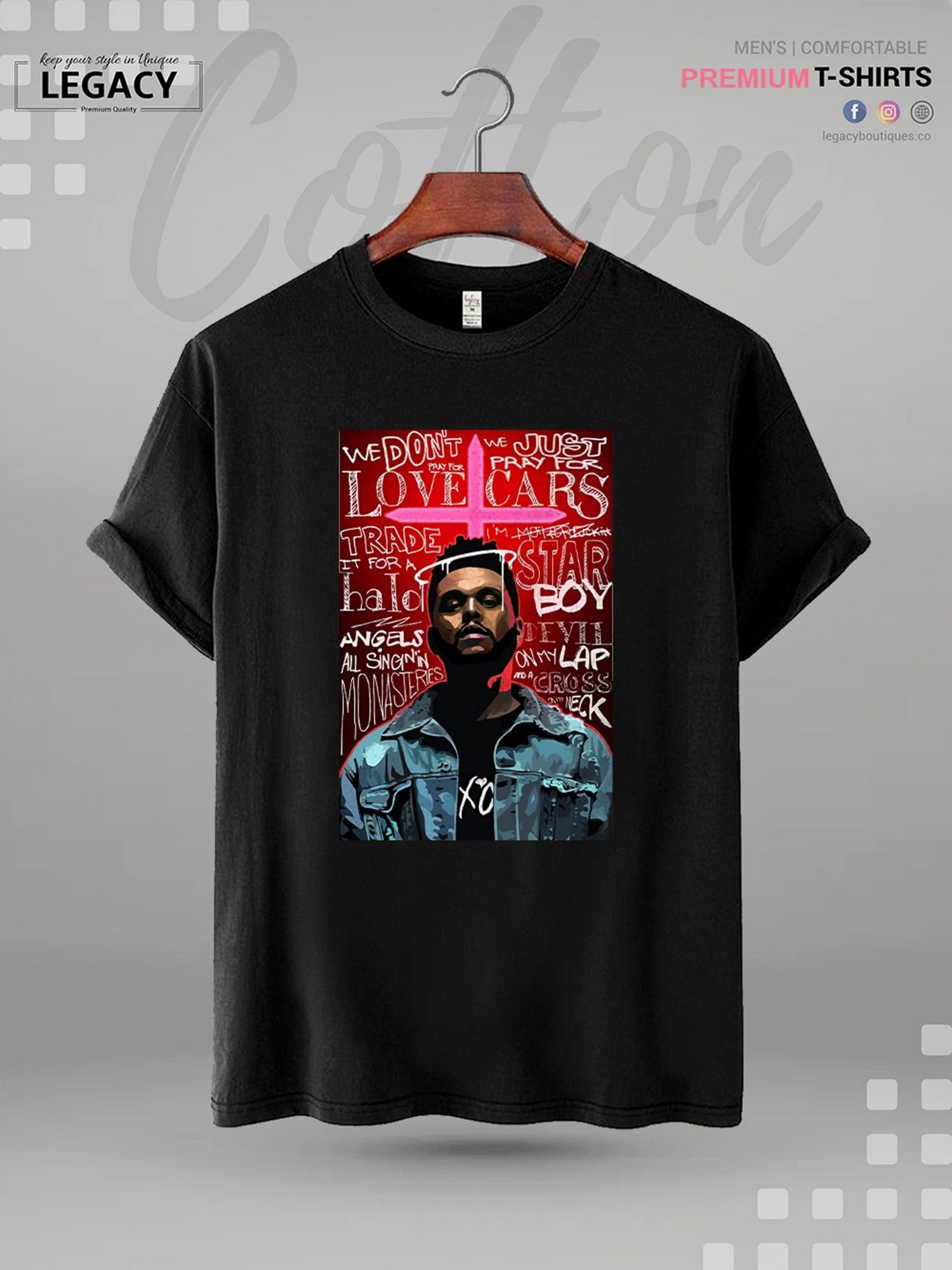 The Weeknd Starboy Printed Men&