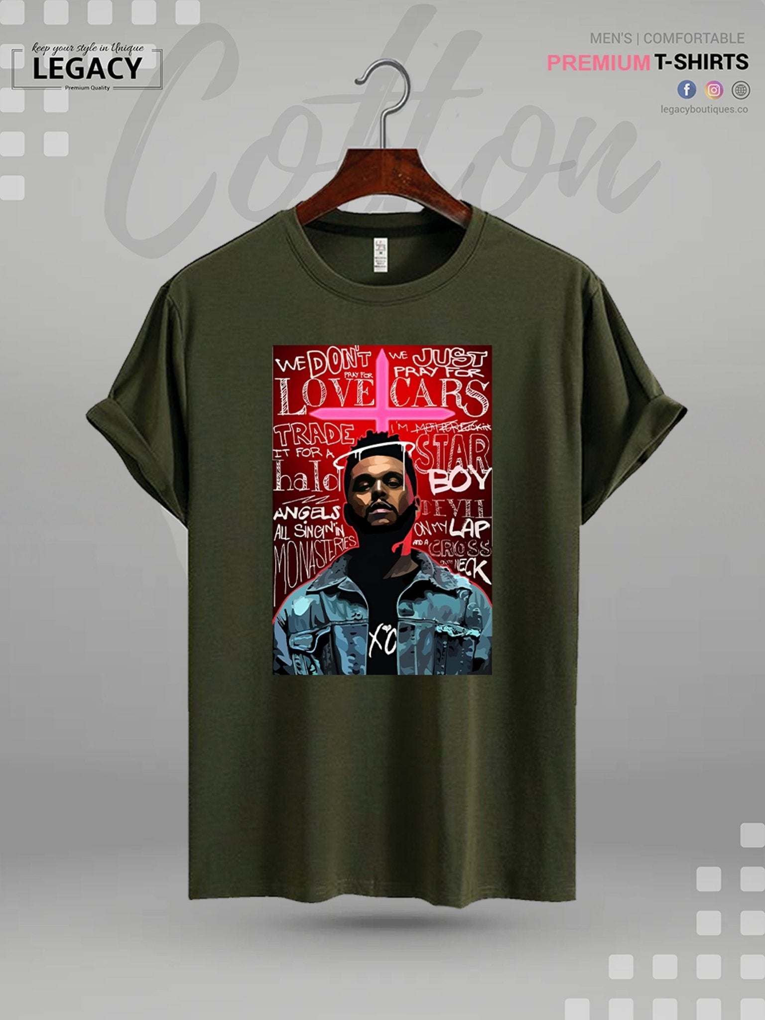 The Weeknd Starboy Printed Men&