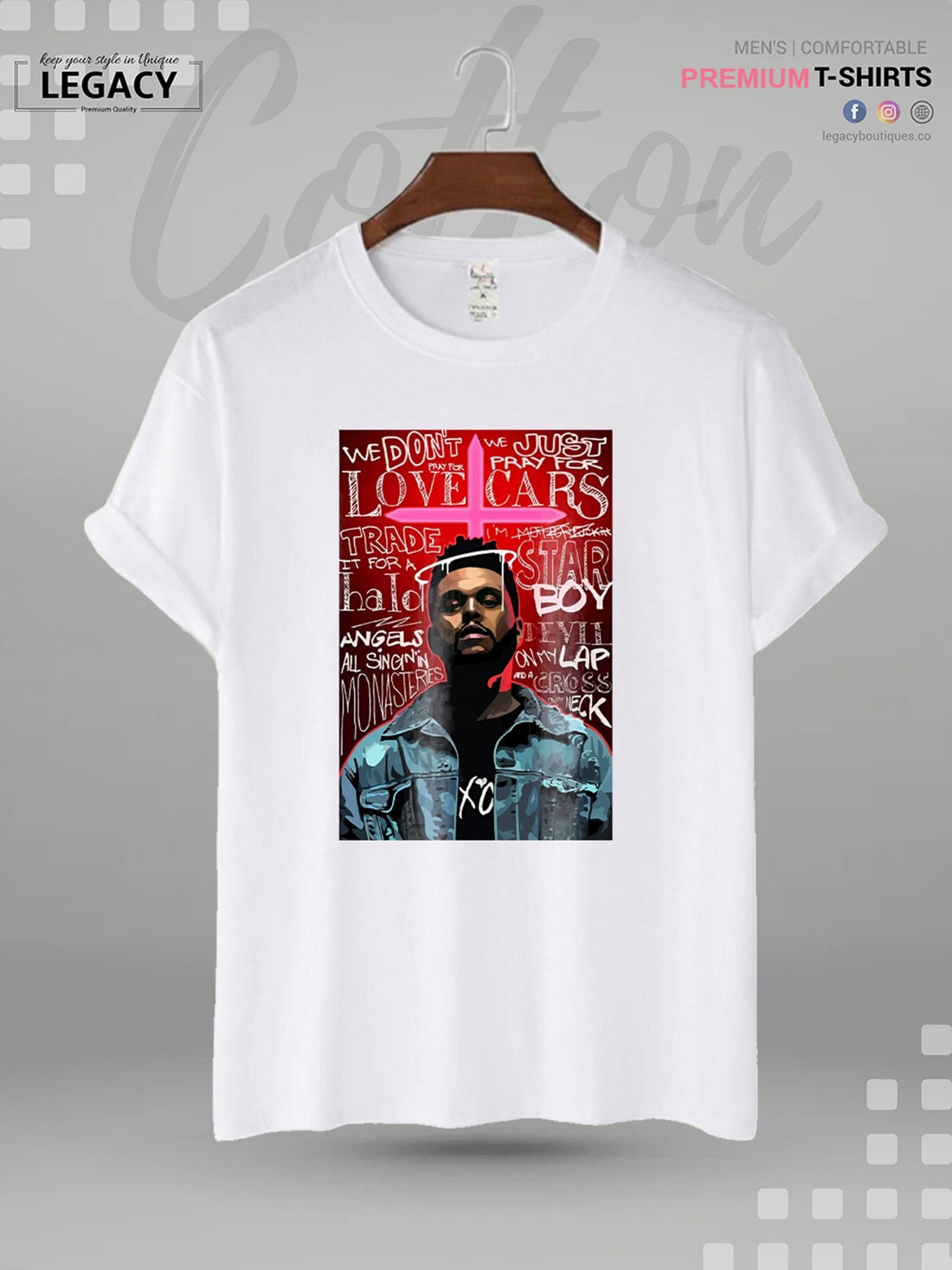 The Weeknd Starboy Printed Men&