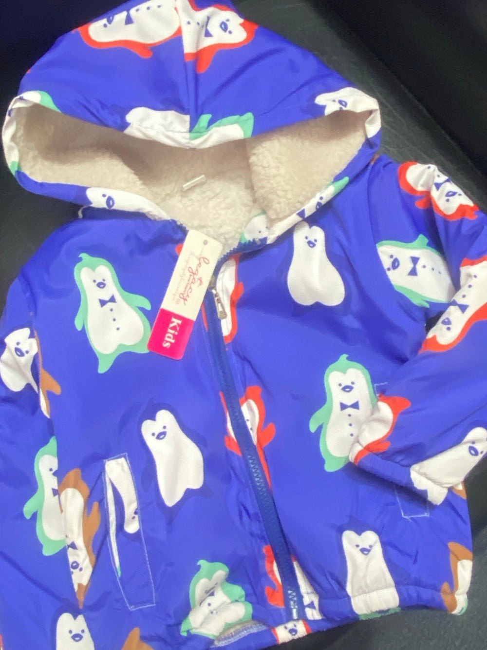 Toddler Kids Baby Grils Boys Cartoon Print Jacket Zipper Hooded Windproof Coat Legacy Boutiques Legacy Boutiques