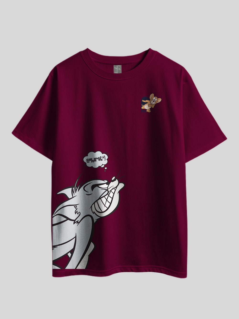 TOM &amp; JERRY" Graphic Printed Drop Shoulder T-shirt Legacy Boutiques Bangladesh Legacy Boutiques Legacy Boutiques