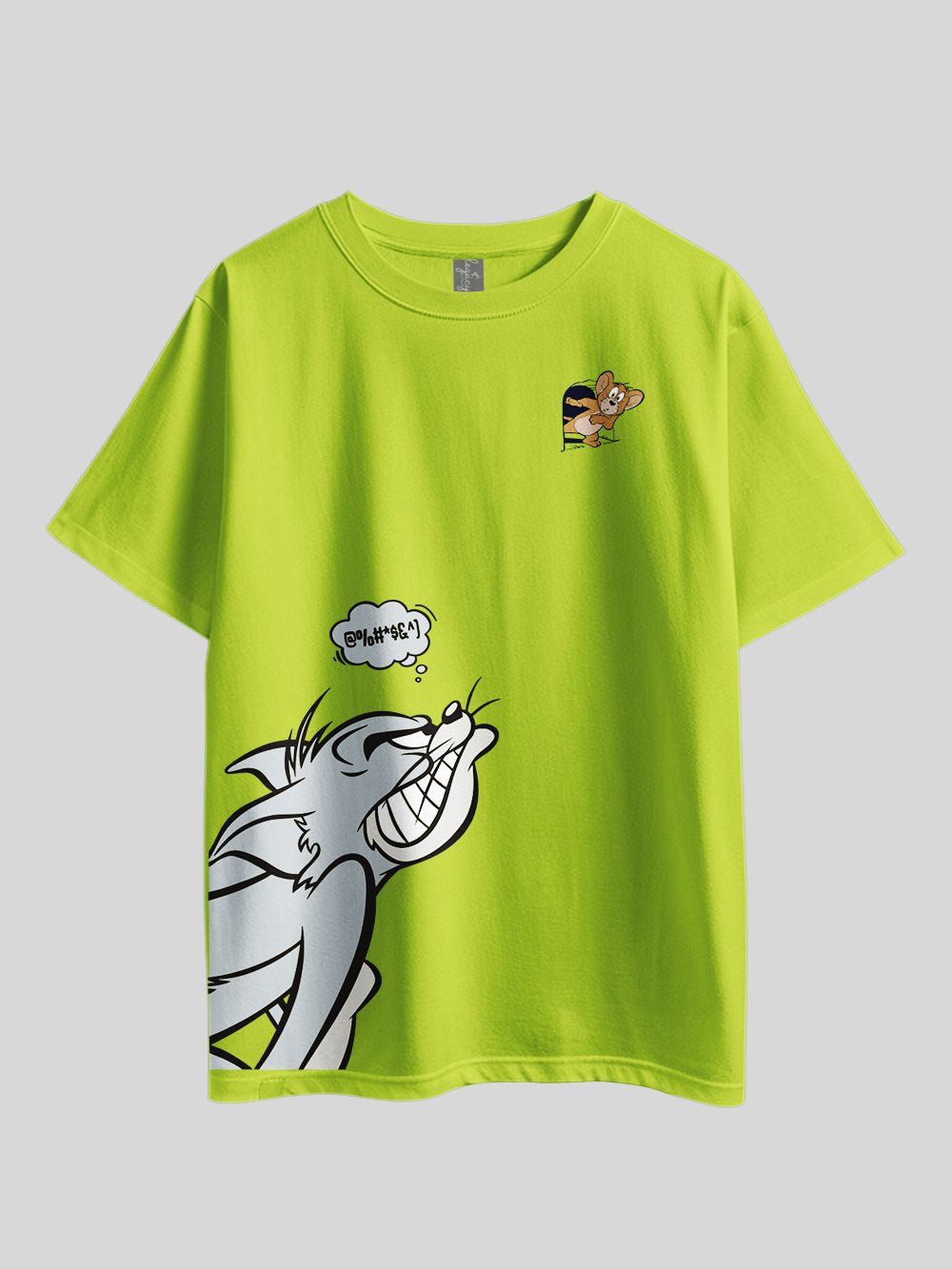 TOM &amp; JERRY" Graphic Printed Drop Shoulder T-shirt Legacy Boutiques Bangladesh Legacy Boutiques Legacy Boutiques