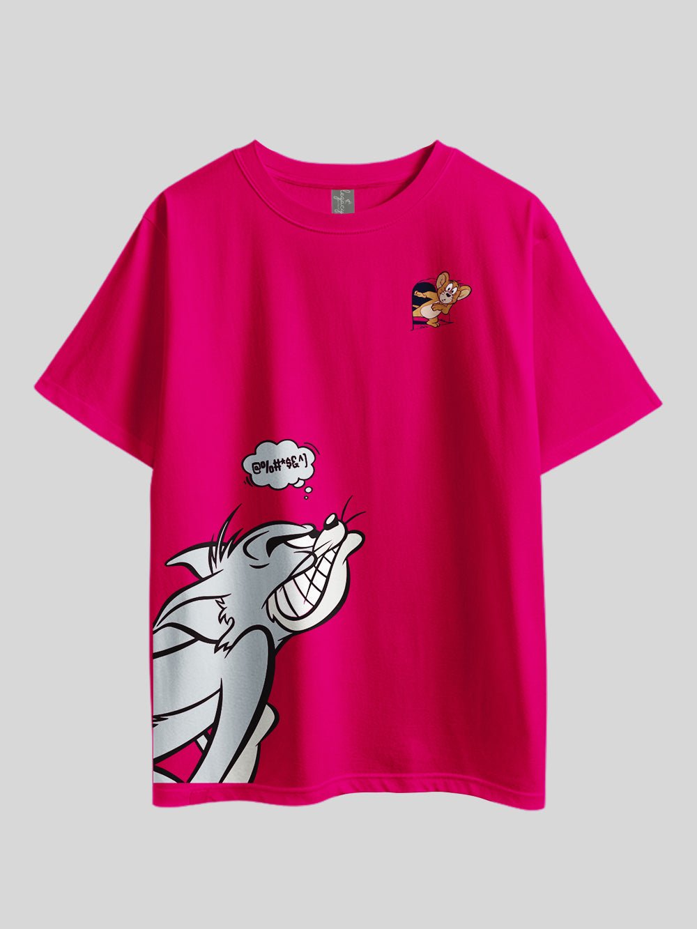 TOM &amp; JERRY" Graphic Printed Drop Shoulder T-shirt Legacy Boutiques Bangladesh Legacy Boutiques Legacy Boutiques