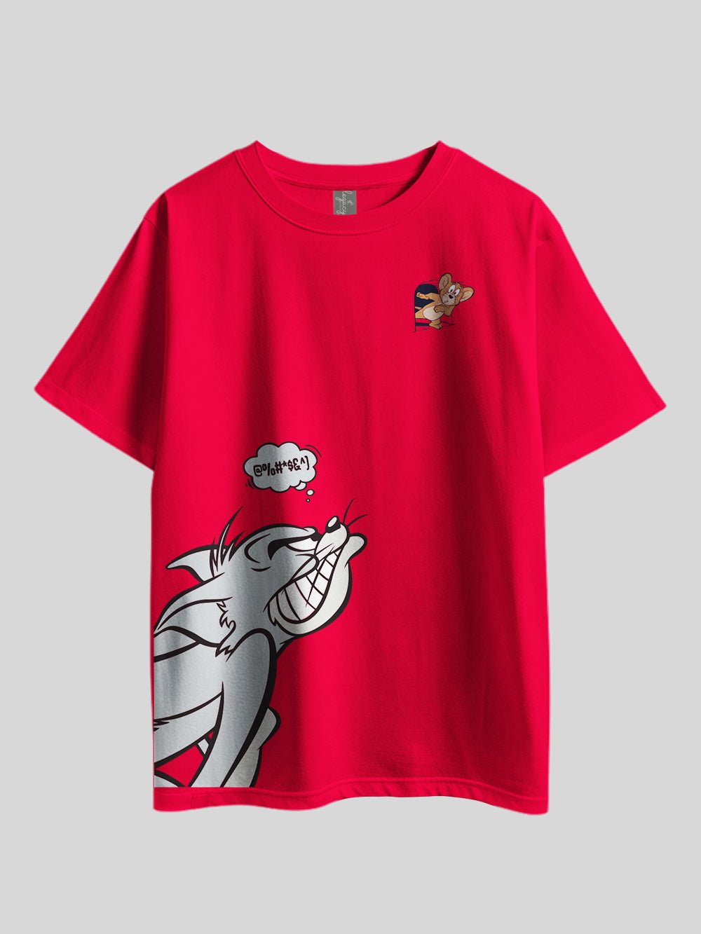 TOM &amp; JERRY" Graphic Printed Drop Shoulder T-shirt Legacy Boutiques Bangladesh Legacy Boutiques Legacy Boutiques