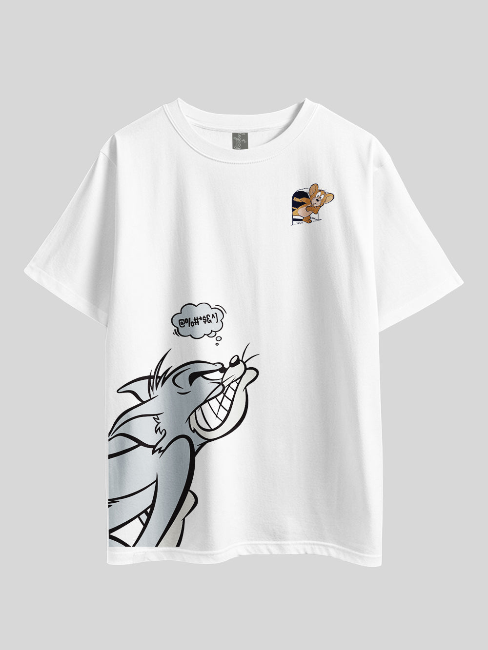 TOM &amp; JERRY" Graphic Printed Drop Shoulder T-shirt Legacy Boutiques Bangladesh Legacy Boutiques Legacy Boutiques