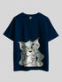 TOM & JERRY" Tom Bottom Graphic Printed Drop Shoulder T-shirt Legacy Boutiques Dhaka Legacy Boutiques Legacy Boutiques