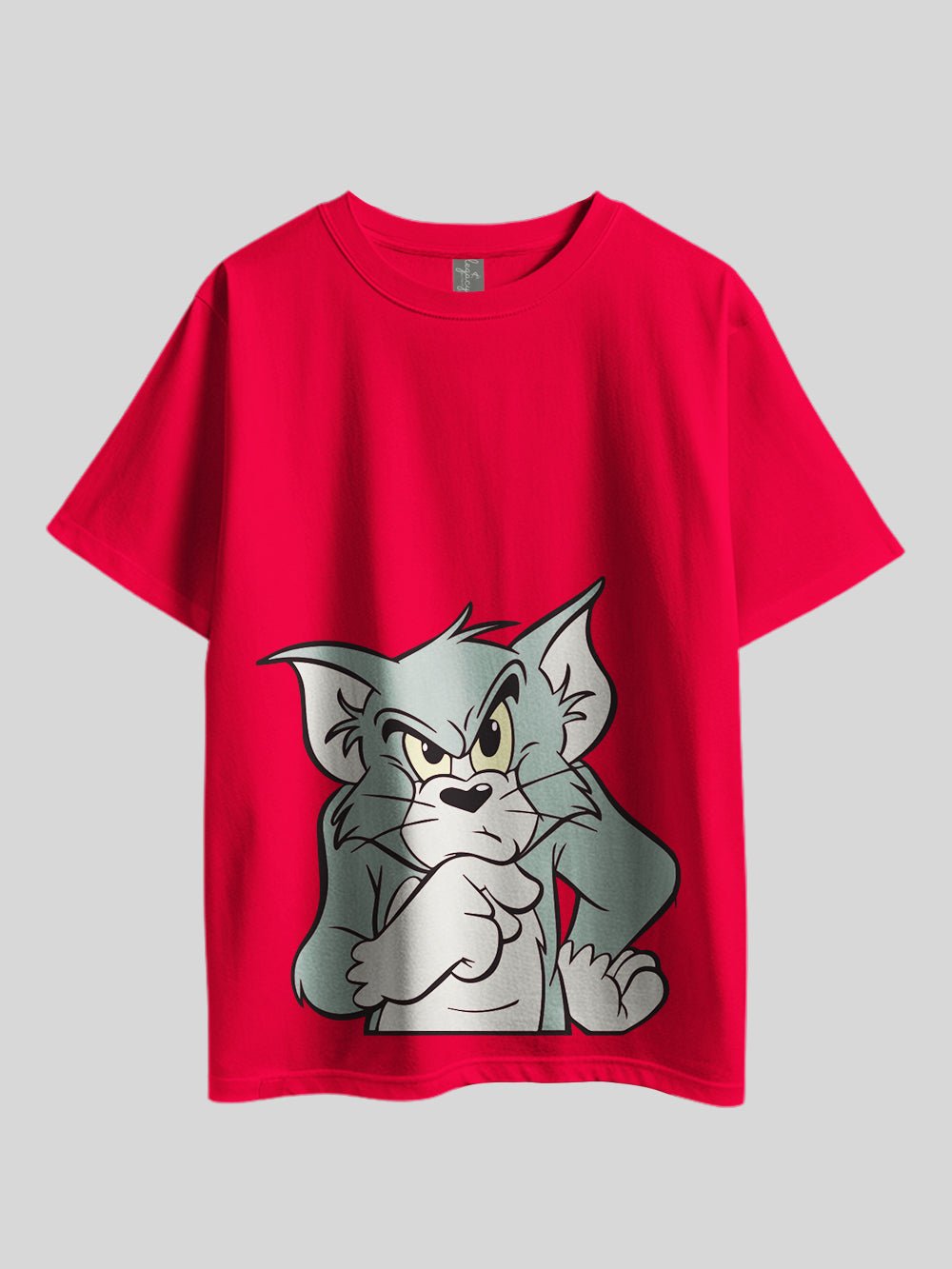TOM &amp; JERRY" Tom Bottom Graphic Printed Drop Shoulder T-shirt Legacy Boutiques Dhaka Legacy Boutiques Legacy Boutiques