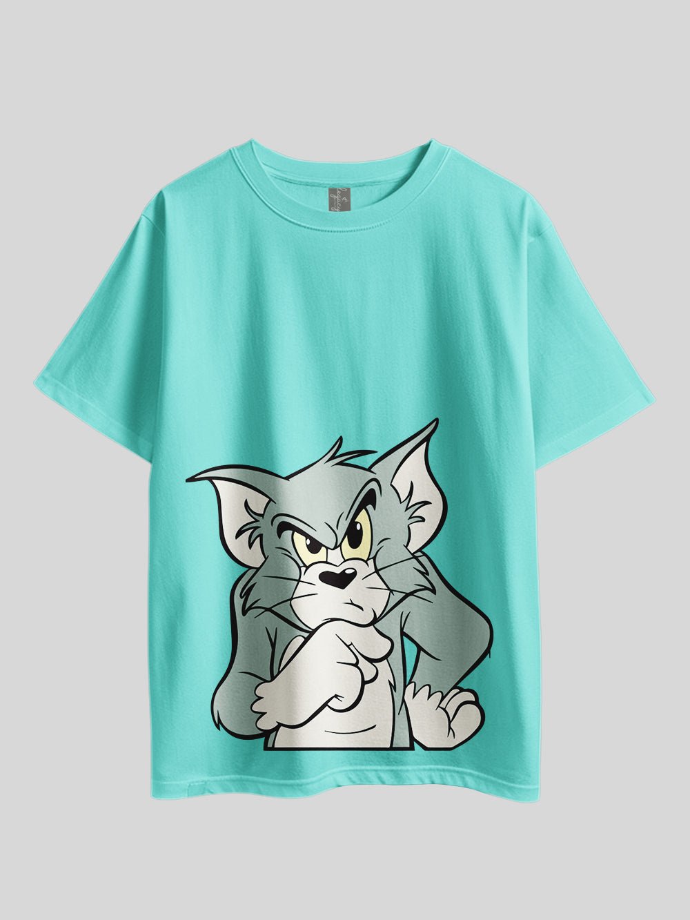 TOM &amp; JERRY" Tom Bottom Graphic Printed Drop Shoulder T-shirt Legacy Boutiques Dhaka Legacy Boutiques Legacy Boutiques