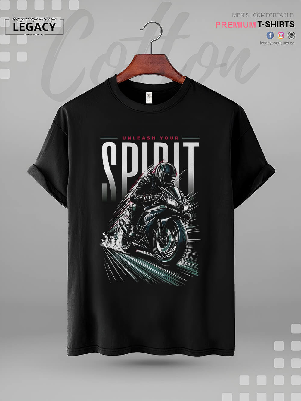 Unleash Your Spirit High Quality Men&