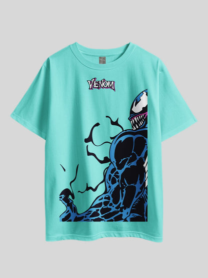 Venom Graphic Printed Drop Shoulder T-Shirt Legacy Boutiques Dhaka Legacy Boutiques Legacy Boutiques