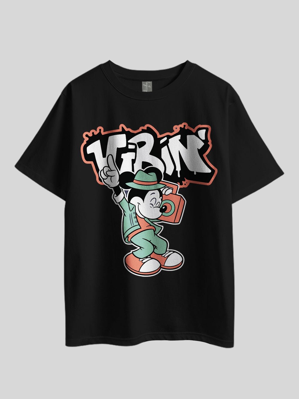ViBin Mickey Mouse Printed Drop Shoulder T-shirt Legacy Boutiques Dhaka Legacy Boutiques Legacy Boutiques