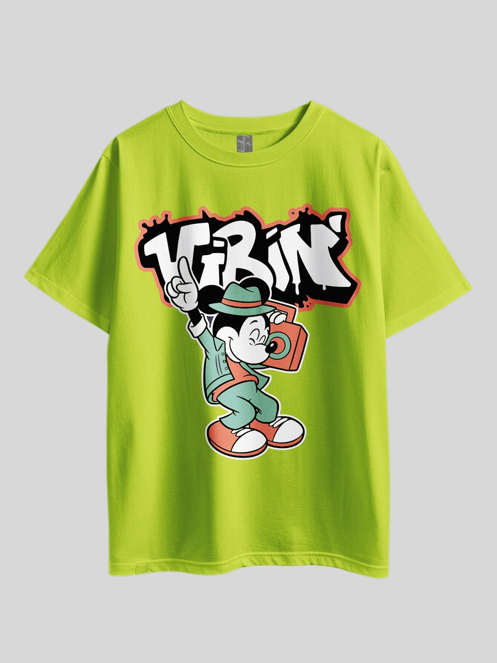 ViBin Mickey Mouse Printed Drop Shoulder T-shirt Legacy Boutiques Dhaka Legacy Boutiques Legacy Boutiques