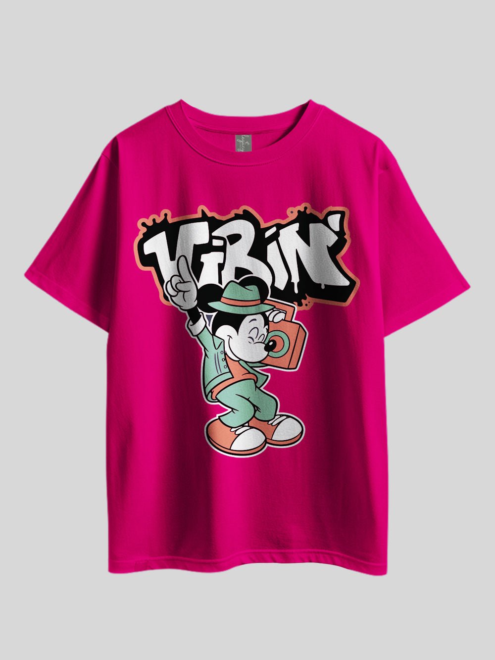 ViBin Mickey Mouse Printed Drop Shoulder T-shirt Legacy Boutiques Dhaka Legacy Boutiques Legacy Boutiques