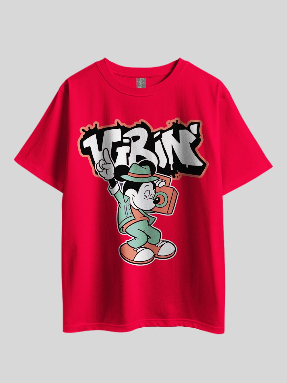 ViBin Mickey Mouse Printed Drop Shoulder T-shirt Legacy Boutiques Dhaka Legacy Boutiques Legacy Boutiques