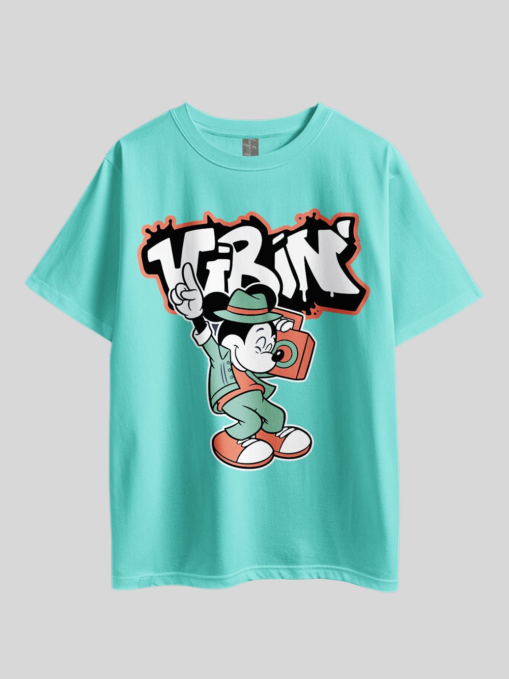ViBin Mickey Mouse Printed Drop Shoulder T-shirt Legacy Boutiques Dhaka Legacy Boutiques Legacy Boutiques