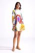 Vibrant Tribal and Daisy Printed Nova Dress Legacy Boutiques Legacy Boutiques